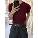 [S/S] Bonding muscle half knit ta-shirts(10color)