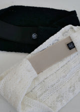 Lace Flower Hair Band_Ivory
