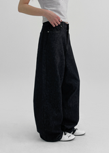 [MADE] Bisco Nonfade Wide Denim Pants