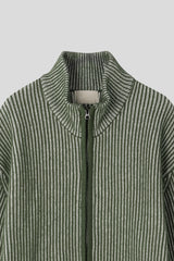 Meen Knitted Zip Up