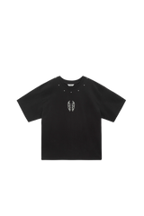 ウエスタンスタッドTシャツ（ブラック）