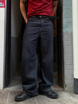 Non-peade regular denim pants