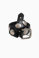 Big round studded belt