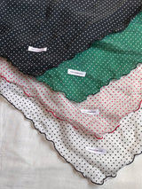 PEBBLE DOT SCARF