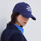 TMV レタリングボールキャップ / Twill Navy