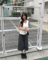 スタッドバミューダパンツ