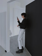 素敵なバックバンディングチノパンツ（6色）