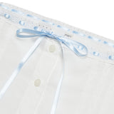 Ribbon Frill Sleeveless (White)