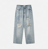 Kuda Damaged Wide Denim Pants