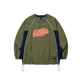 Triple Star Nylon Pullover - Khaki