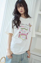 26SS★ キャンドルハート半袖Tシャツ