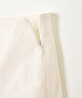 BALLOON MINI SKIRT WHITE