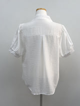 Pomelo Tie Short Sleeve Blouse