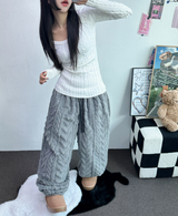 シープキュリー🐏 ソフトジョガーオンツ 🐏🖤🩶🧸3カラー