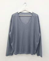 Cinnamon Summer V-neck Knit (6color)