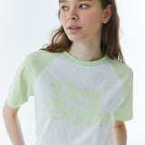 RVSラグランTシャツ グリーン