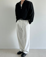 summer zip-up knit
