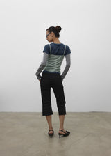 [MADE] Meldea Button Capri Pants