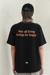 動物愛護コラボキャンペーンTシャツ ブラック