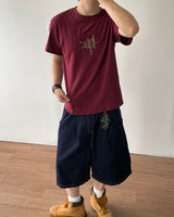 バニーチェックワッペン半袖Tシャツ