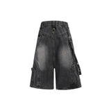 Kyle Ring Pocket Denim Bermuda Pants
