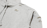 damage hoodie (gray)