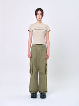 CHESHIRE CAT WOMEN  T-SHIRT_Beige