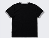 エッセンシャルスタンダード半袖リンガーTシャツ Cool Cats Club ブラック
