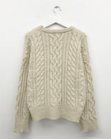 Twist Knit Top (3color)