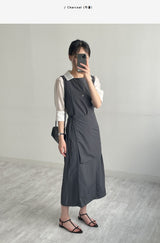 Joanne Nylon Sleeveless Wrap One Piece