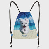Maltese vacation string bag