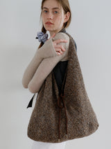 Jeanne Knit Shoulder Bag_Brown