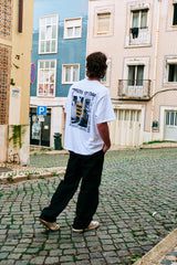 バードマングラフィックTシャツ (WHITE)
