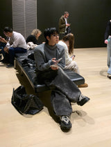 ブルーウォッシュドバルーンデニム