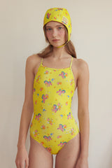[Spring Pony_yellow] One Piece Swimsuit