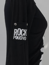 ブラッシュレタリングポケットTシャツ (2color)
