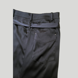 GLOSSY MAXI SKIRT