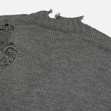 Scratcher Crop Damage Cardigan