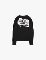 LIZARD AAS RIBBED LONGSLEEVE BLACK