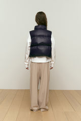 アーチチェリークロップダウンベスト [NAVY]