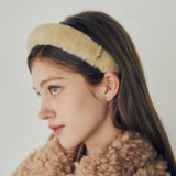 ボールドファーヘアバンド (ブラウン)