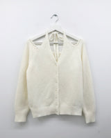 Whistle Angora Halter Neck Cardigan (3color)