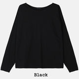 Chris Boatneck Loose Fit Button Long Sleeve T-Shirt
