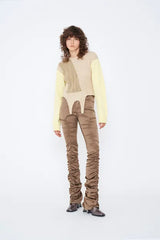 SWITCHING COLOR KNIT