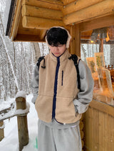 Cozy padded backpack
