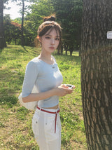 キターペンダント7分丈Tシャツ