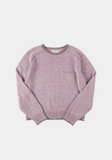 ダスティウールニットプルオーバーr Dusty Lavender