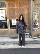 ヴィエールヴィンテージリンクルレザーローファー（2c）