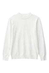 Wool Blend Mock Neck Sweater