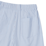 25SS ストライプセットアップルーズフィットショートパンツ ブルー